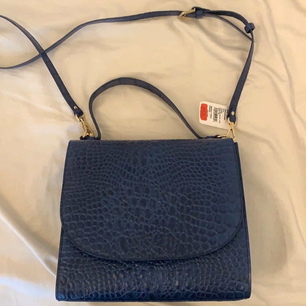 Blue Saks fifth avenue handbag
